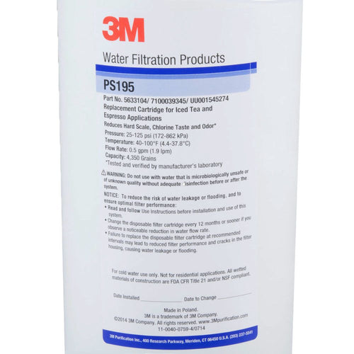 3M™ Water Filtration System P195BNT (Head + Filter)