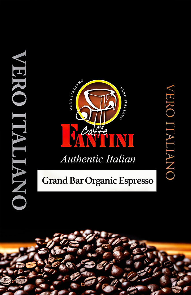 National - Fantini Organic Espresso - 8 x 1 kg