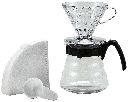 HARIO - V60 Craft Coffee Maker (Pourover Set)
