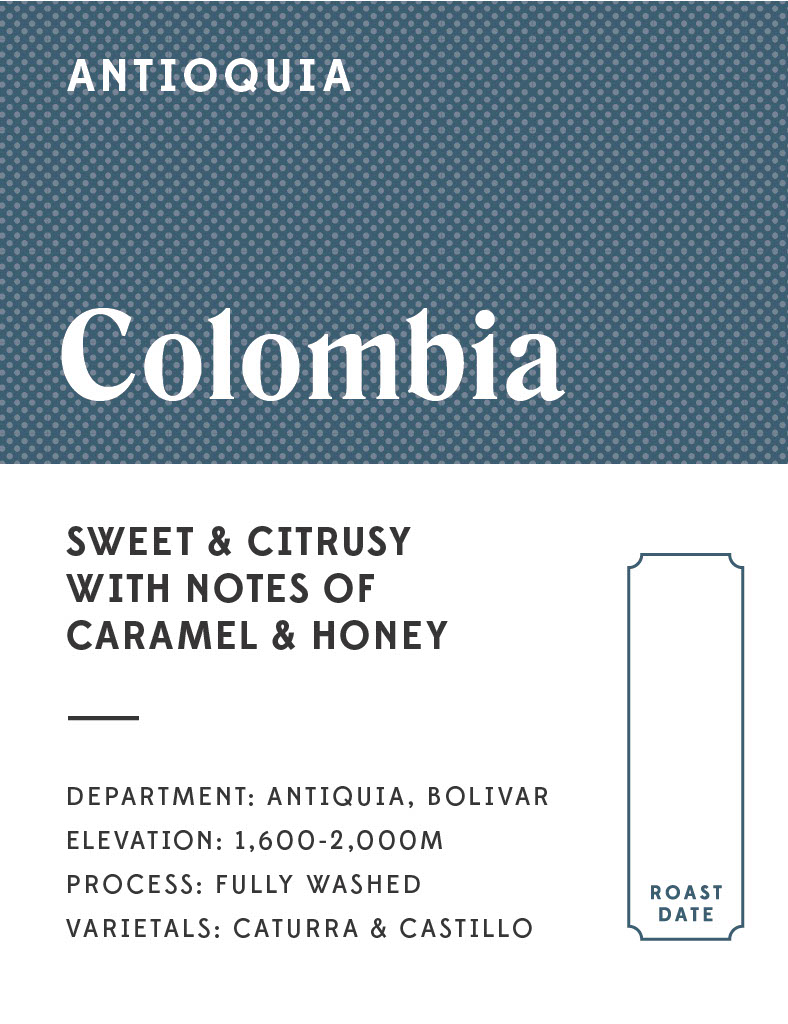 Analog - Colombia Antioquia - 4 x 5 lb