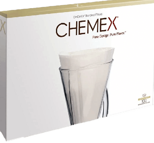 [MIS4010] CHEMEX® - Half Moon Filter Filters - 100 Pack