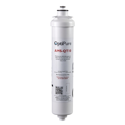 [FIL20452810] OptiPure - RO Membrane - Small 10" (AMS-QT10 Membrane for BWS 100/16)