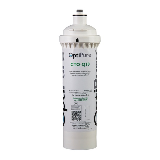 [FIL30005828] OptiPure - CTO-Q10 (Carbon Water Filter - Small 10" for BWS 100/16 system)