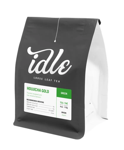 [TEA7050 4 oz] Idle - Houjicha Gold Green Tea