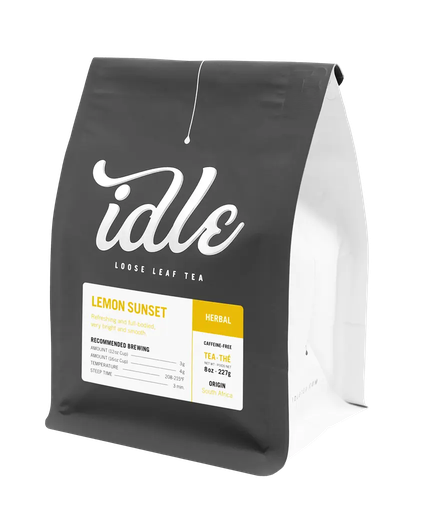 [TEA7180 8 oz] ​Idle - Lemon Sunset Herbal Tea